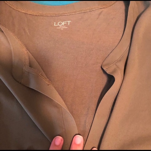 Lot of 3 LOFT tops. Serious closet staples!! -SOLD! - Picture 4 of 5